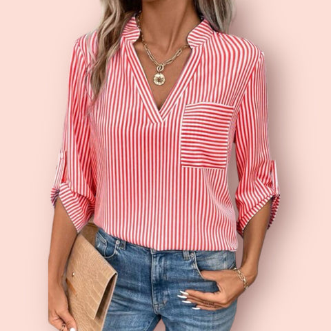 Made Just For You! Striped Sleeve Shirt