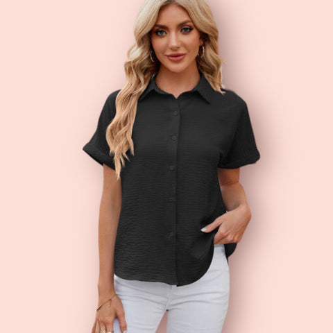 Made Just For You! Button Up Blouse