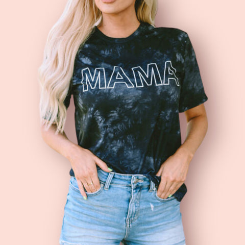Made Just for You! MAMA Round Neck Short Sleeve T-Shirt