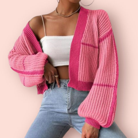 Made Just For You! Open Front Dropped Shoulder Cardigan